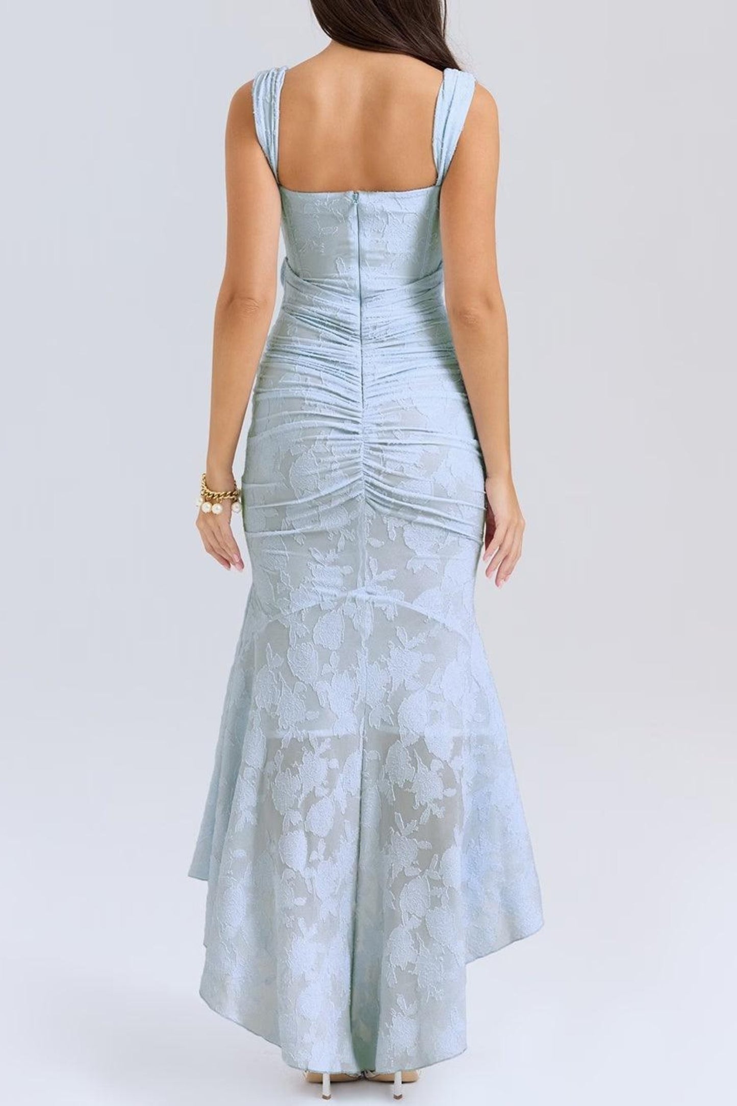 Blue Bell Floral Maxi Dress